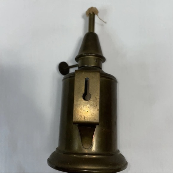 Antique French Lampe Pigeon oil lamp - Picture 10 of 11